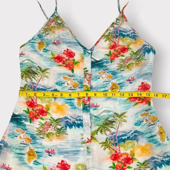 Majorelle Tudo Bem Romper in Hawaiian Multi - Picture 4 of 8